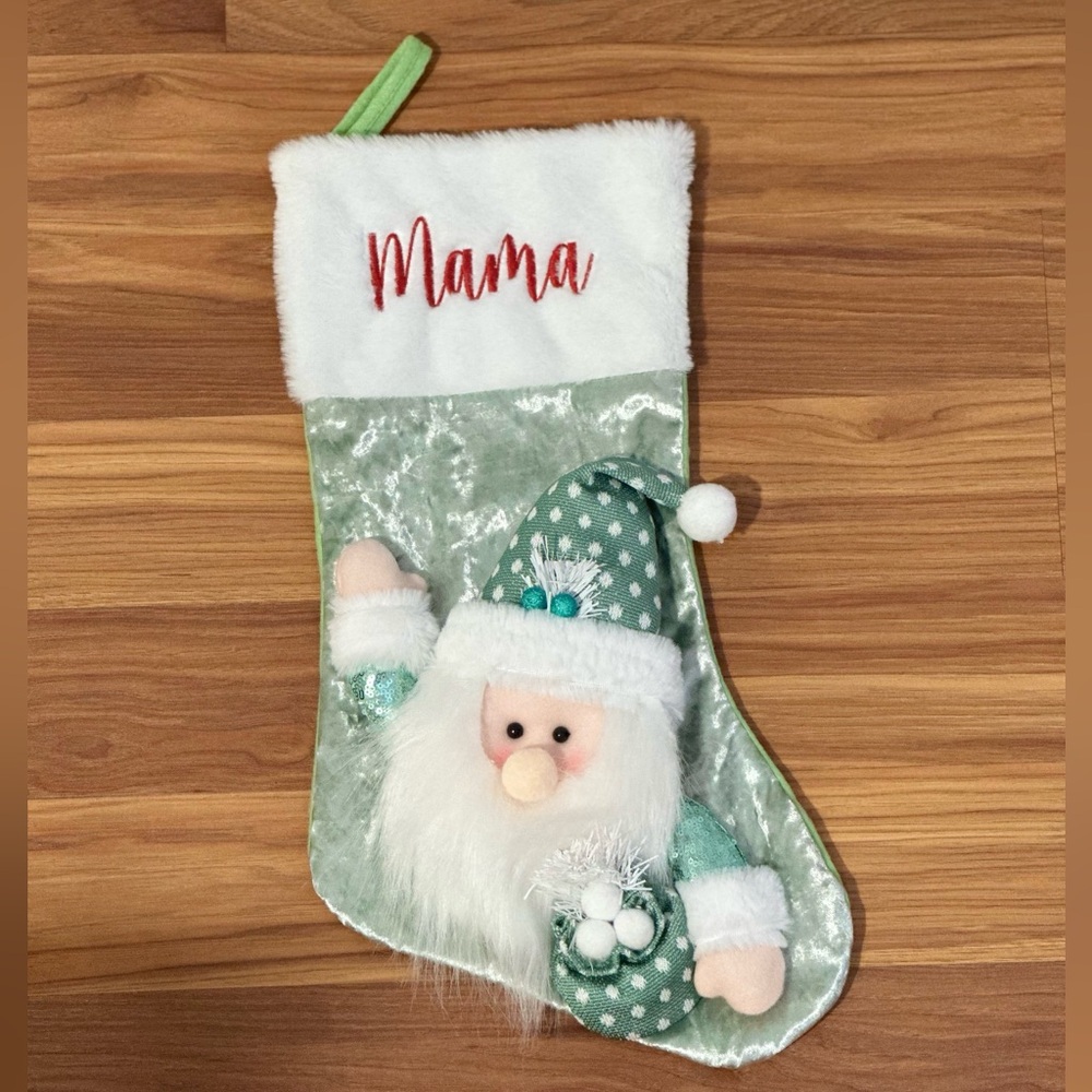 3D Christmas ‘Mama’ Stocking